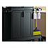 Lockable Door Accessory for Suncast Commercial Full-Size Housekeeping Carts HKC1000/HKC2000, Plastic, Black (HKCBMDOOR)