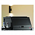 Lockable Hood Accessory for Suncast Commercial Full-Size Housekeeping Carts HKC1000/HKC2000, Plastic, Black (HKCHOOD)