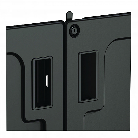 Lockable Door Accessory for Suncast Commercial Full-Size Housekeeping Carts HKC1000/HKC2000, Plastic, Black (HKCBMDOOR)