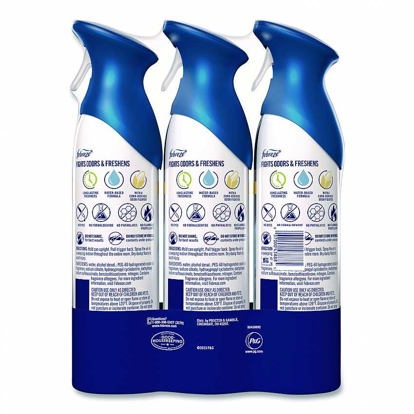 AIR, Ocean, 8.8 oz Aerosol Spray, 3/Pack (43888)