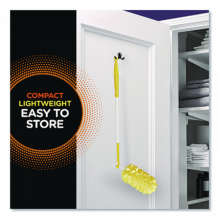 Heavy Duty Dusters with Super Extender Handle, 6 ft Handle, 1 Handle/4 Dusters (77326EA)