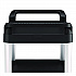 Three-Shelf Service Cart, Metal/Plastic, 3 Shelves, 300 lb Capacity, 20