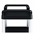 Three-Shelf Service Cart, Metal/Plastic, 3 Shelves, 300 lb Capacity, 20