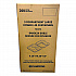 Foam Hinged Lid Containers, 3-Compartment, 9 x 9 x 3, White, Foam, 200/Carton (12083)