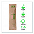 Wood Cutlery, General Purpose, Fork/Knife/Napkin/Spoon, Natural, 500/Carton (EPS215)