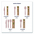 Wood Cutlery, General Purpose, Fork/Knife/Napkin/Spoon, Natural, 500/Carton (EPS215)