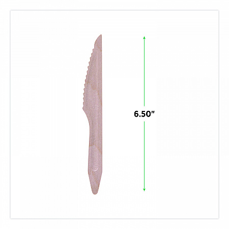 Wood Cutlery, General Purpose Knife, Natural, 500/Carton (EPS211W)