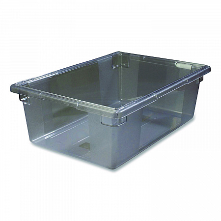 StorPlus Polycarbonate Food Storage Container, 12.5 gal, 18 x 26 x 9, Clear, Plastic (1062207)