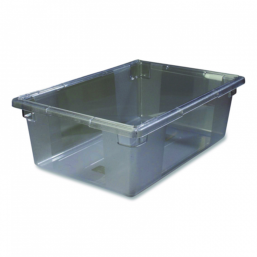 StorPlus Polycarbonate Food Storage Container, 12.5 gal, 18 x 26 x 9, Clear, Plastic (1062207)