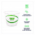 GreenStripe Renewable and Compostable Cold Cups, 9 oz, Plastic, Clear, 50/Pack, 20 Packs/Carton (EPCC9SGS)