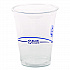 BlueStripe 25% Recycled Content Cold Cups, 16 oz, Plastic, Clear/Blue, 50/Pack, 20 Packs/Carton (EPCR16)