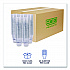 BlueStripe 25% Recycled Content Cold Cups, 12 oz, Plastic, Clear/Blue, 50/Pack, 20 Packs/Carton (EPCR12)