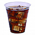 BlueStripe 25% Recycled Content Cold Cups, 12 oz, Plastic, Clear/Blue, 50/Pack, 20 Packs/Carton (EPCR12)