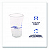 BlueStripe 25% Recycled Content Cold Cups, 20 oz, Plastic, Clear/Blue, 1,000/Carton (EPCR20)
