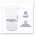 BlueStripe Recycled Content Clear Plastic Cold Drink Cups, 24 oz, 600/Carton (EPCR24)