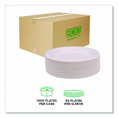 Vanguard Renewable and Compostable Sugarcane Plates, 7