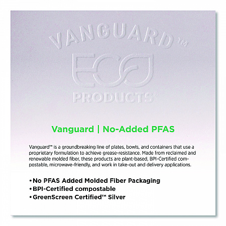 Vanguard Renewable and Compostable Sugarcane Plates, 7