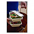 Plantware Compostable Cutlery Kit, Fork/Knife/Napkin/Spoon, Pearl White, 250 Kits/Carton (EPS015)
