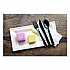 100% Recycled Content Cutlery, Knife, Plastic, Black, 50/Pack, 20 Packs/Carton (EPS111)