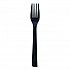 100% Recycled Content Cutlery, Fork, Plastic, Black, 50/Pack, 20 Packs/Carton (EPS112)