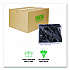 100% Recycled Content Cutlery, Spoon, Plastic, Black, 50/Pack, 20 Pack/Carton (EPS113)