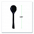 100% Recycled Content Cutlery, Soup Spoon, Plastic, Black, 50/Pack, 20 Packs/Carton (EPS114)
