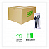 100% Recycled Content Cutlery Kit, Heavyweight Fork/Knife/Soup Spoon/Spoon, Plastic, Black, 250/Carton (EPS115)
