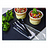 100% Recycled Content Cutlery Kit, Heavyweight Fork/Knife/Soup Spoon/Spoon, Plastic, Black, 250/Carton (EPS115)