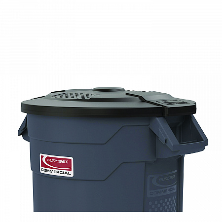 Utility Trash Can Lid for 32 gal Trash Can, 22.22