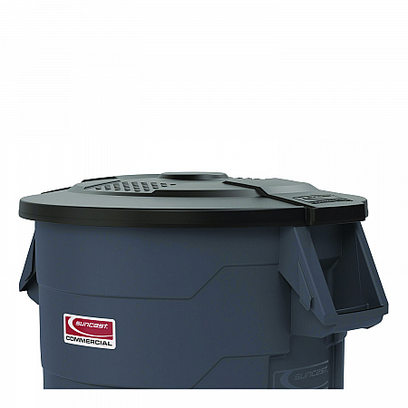 Utility Trash Can Lid for 44 gal Trash Can, 24.88