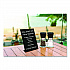Tabletop Chalkboard Signs, Black Surface, 4 x 6, 3/Pack (EGPHD0509S)