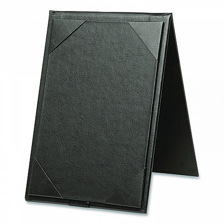 Table-Top Menu Holder, For 5 x 7 Menus, 5.6 x 7.6 Holder, Black (SPLSMENU5X7A)
