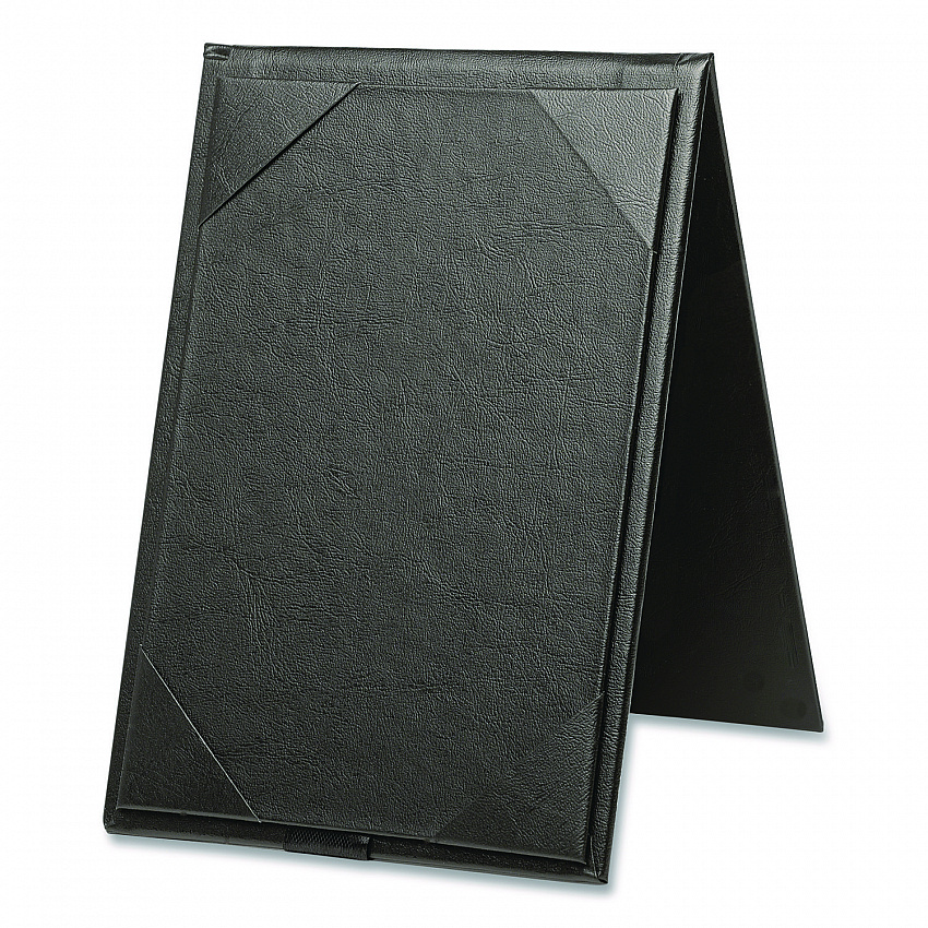 Table-Top Menu Holder, For 5 x 7 Menus, 5.6 x 7.6 Holder, Black (SPLSMENU5X7A)