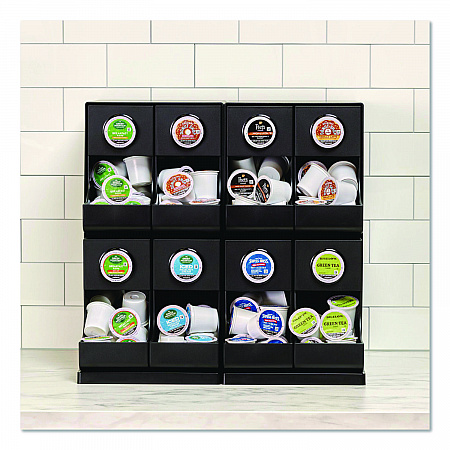 K-Cup Organizer, 17.8 x 14.57 x 17.28, Black (0297)