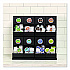 K-Cup Organizer, 17.8 x 14.57 x 17.28, Black (0297)