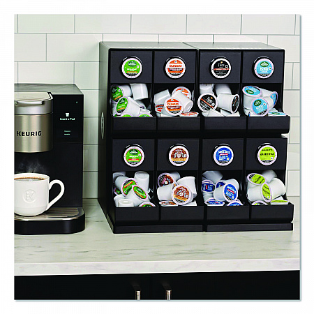 K-Cup Organizer, 17.8 x 14.57 x 17.28, Black (0297)