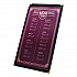 Menu Holder For 11 x 17 Menus, Portrait Orientation, 11.7 x 18, Clear/Black/Silver (SPLSMENU1117)