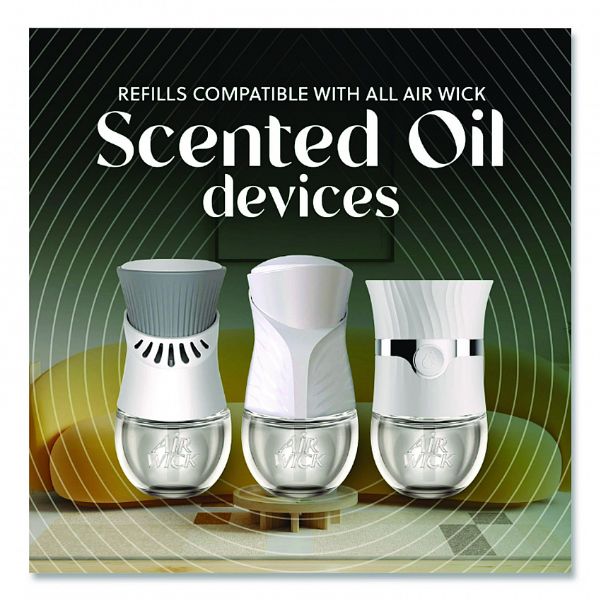 Scented Oil Refill, Deep Blue Sea and Beach Wood, 0.67 oz, 2/Pack (6233800123)