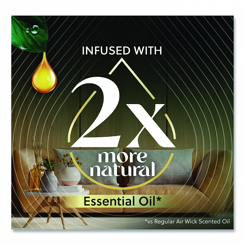 Scented Oil Refill, White Sage and Mahogany, 0.67 oz, 2/Pack (6233803137)