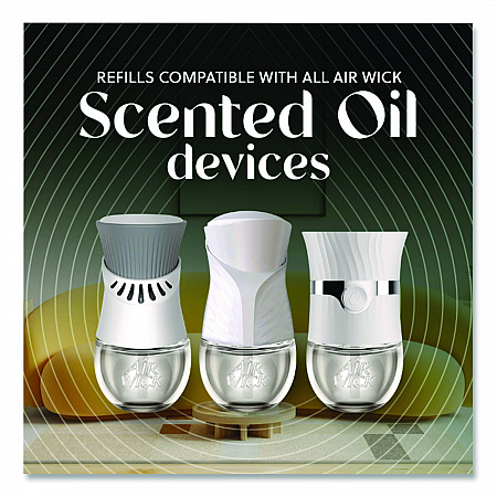 Scented Oil Refill, White Sage and Mahogany, 0.67 oz, 2/Pack (6233803137)