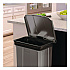 Step-On Trash Can, 23 gal, Resin, Platinum Metallic (TCST23)