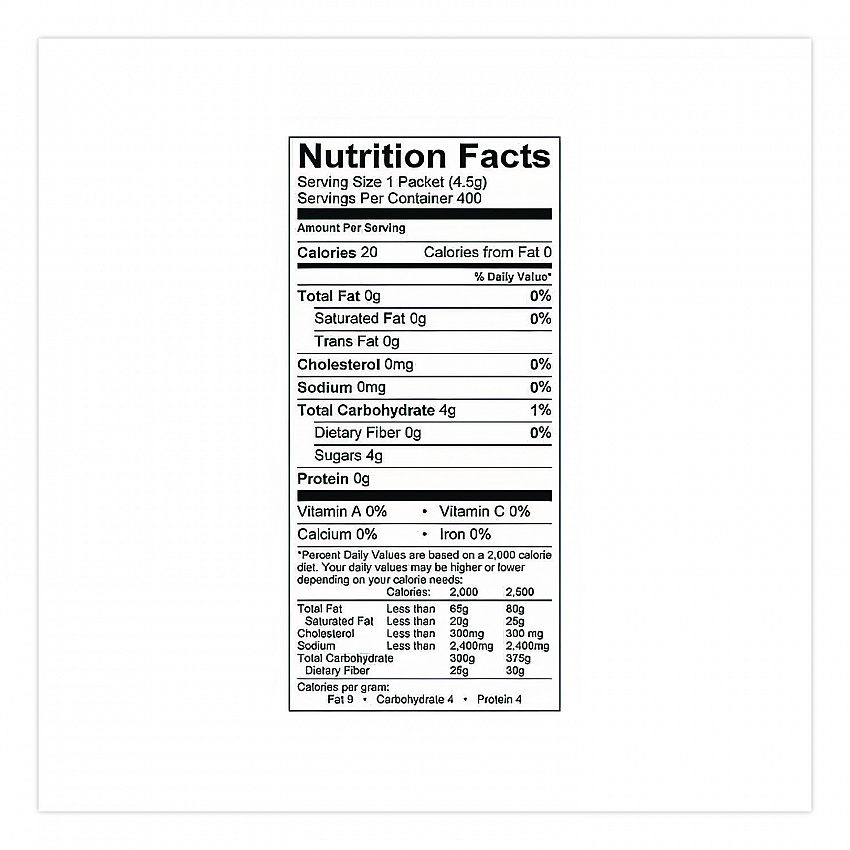 Raw Turbinado Sugar, 0.16 oz Packet, 200/Box (83035)