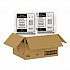 Compostable Molded Fiber Hinged Trays, ProPlanet Seal, 6.41 x 9.22 x 3, Natural, 200/Carton (206FBRHT1)