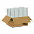 Square Plastic Bowls, 12 oz, 8.5 x 8.5 x 2.64, Clear, Plastic, 63 Bowls/Sleeve, 8 Sleeves/Carton (C12SB)