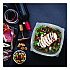 Square Plastic Bowls, 24 oz, 5 x 5 x 1.99, Clear, Plastic, 63 Bowls/Sleeve, 4 Sleeves/Carton (C24SB)