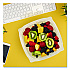 Square Plastic Bowls, 32 oz, 5 x 5 x 1.49, Clear, Plastic, 63 Bowls/Sleeve, 4 Sleeves/Carton (C32SB)