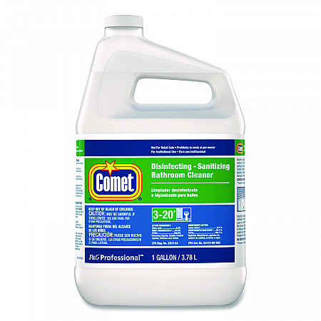 Disinfecting-Sanitizing Bathroom Cleaner, Citrus Scent, 1 gal Bottle, 3/Carton (22570CT)