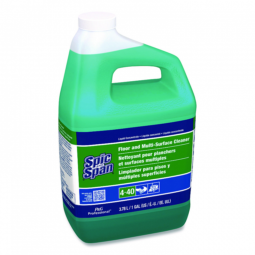Liquid Floor Cleaner, Fresh Scent, 1 gal Bottle, 3/Carton (02001)