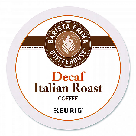 Decaf Italian Roast Coffee K-Cups, 24/Box, 4 Boxes/Carton (8506CT)