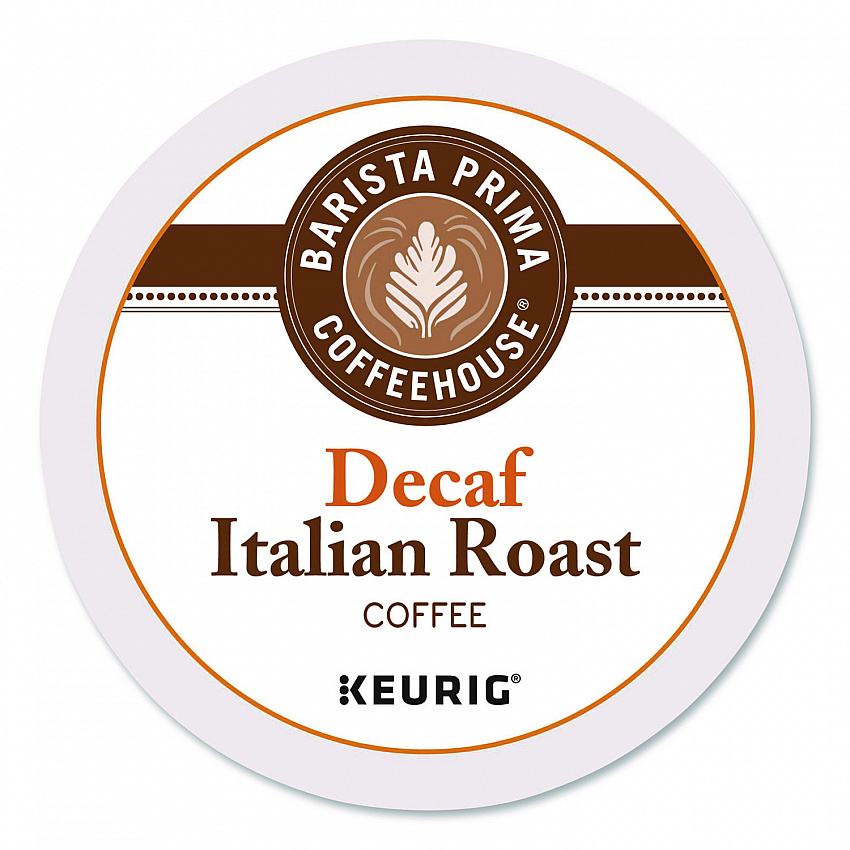 Decaf Italian Roast Coffee K-Cups, 24/Box, 4 Boxes/Carton (8506CT)